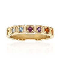 Anello in argento con Citrino
