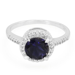 Anello in argento con Iolite Orissa