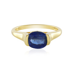 Anello in argento con Cianite del Nepal