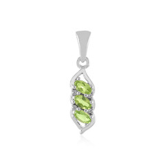 Ciondolo in argento con Peridoto Arizona