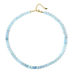 Collana in argento con Acquamarina