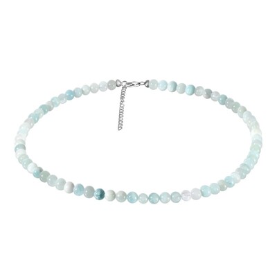 Collana in argento con Acquamarina