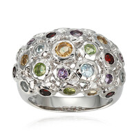 Anello in argento con Citrino (Adela Silber)