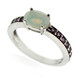 Anello in argento con Opale di Welo