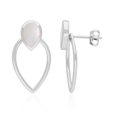 Orecchini in argento con Madreperla