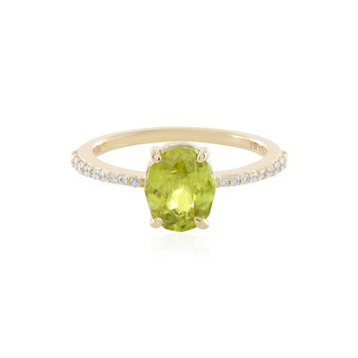 Anello in oro con Sfene (AMAYANI)