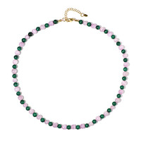 Collana in argento con Kunzite