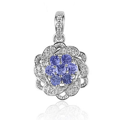 Ciondolo in argento con Tanzanite