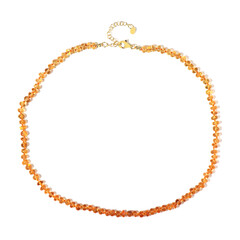 Collana in argento con Topazio Imperiale (Adela Silber)