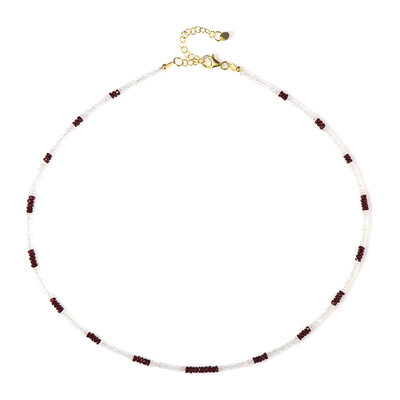Collana in argento con Rubino Mozambico