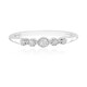 Anello in argento con Diamante I2 (H)
