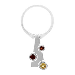 Ciondolo in argento con Citrino