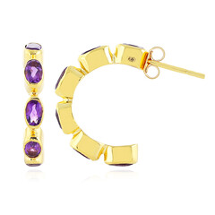 Orecchini in argento con Ametista