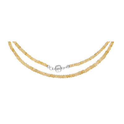 Collana in argento con Citrino