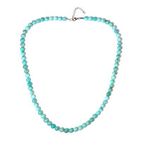 Collana in argento con Amazzonite