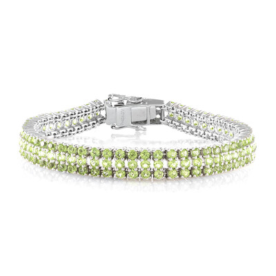 Bracciale in argento con Peridoto