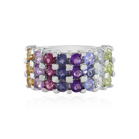 Anello in argento con Citrino
