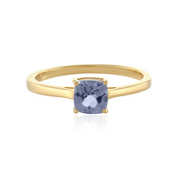 Anello in oro con Tanzanite (non riscaldata)