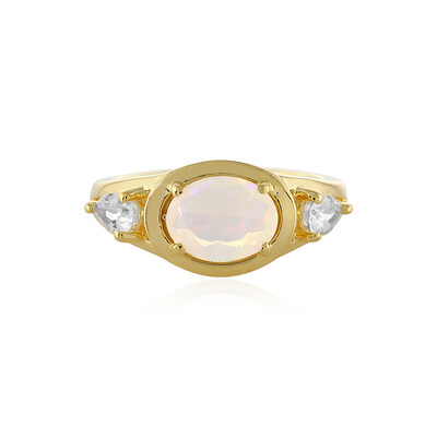 Anello in argento con Opale di Welo