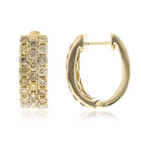 Orecchini in oro con Diamante Fancy SI2 (CIRARI)