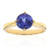 Anello in oro con Tanzanite AAA (CIRARI)