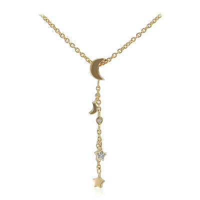 Collana in argento con Zaffiro Bianco