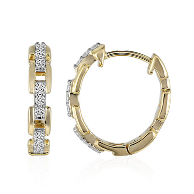 Orecchini in oro con Diamante SI1 (G) (Annette)