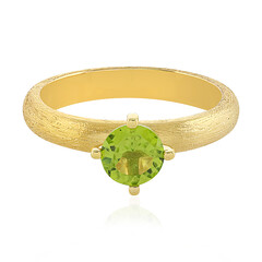 Anello in argento con Peridoto