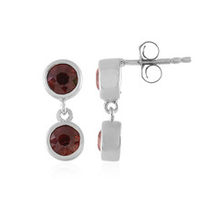 Orecchini in argento con Zircone Rosa