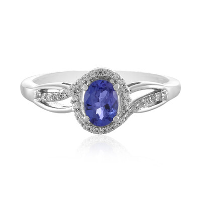 Anello in argento con Tanzanite