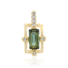 Ciondolo in argento con Indicolite (Adela Silber)