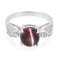 Anello in argento con Scapolite Occhio di Gatto