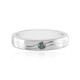 Anello in argento con Diamante Blu I2