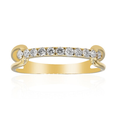 Anello in oro con Diamante I1 (H) (CIRARI)