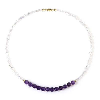 Collana in argento con Ametista (Riya)