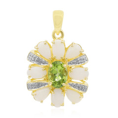 Ciondolo in argento con Peridoto