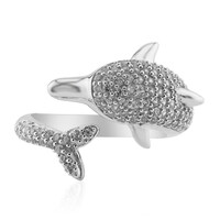 Anello in argento con Zircone