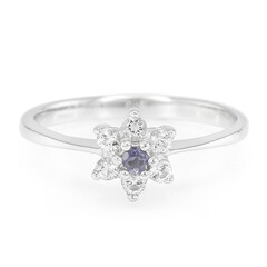 Anello in argento con Iolite Orissa