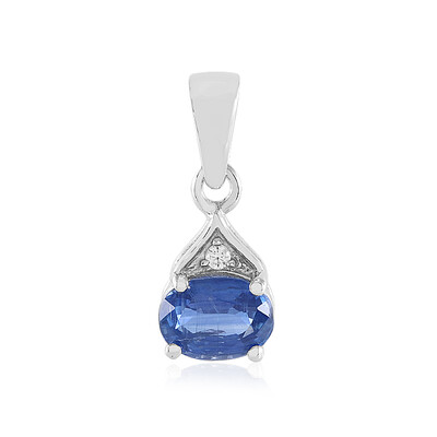 Ciondolo in argento con Cianite del Nepal
