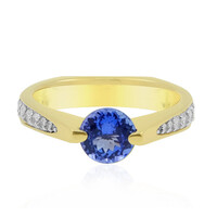 Anello in oro con Tanzanite AAA (de Melo)