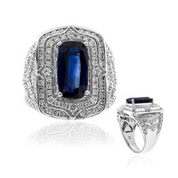 Anello in oro con Cianite del Nepal (CIRARI)