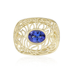 Anello in oro con Tanzanite AAA (Ornaments by de Melo)