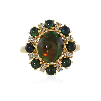 Anello in argento con Opale Mezezo