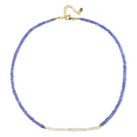 Collana in argento con Tanzanite