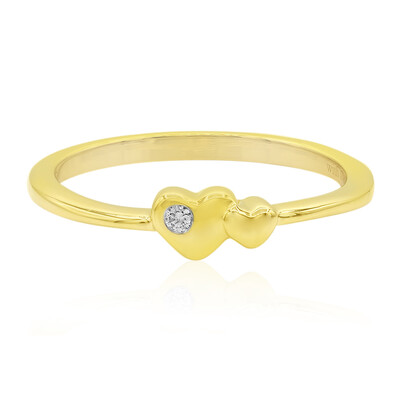 Anello in oro con Diamante SI1 (G) (Annette)