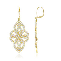 Orecchini in argento con Zircone