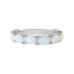 Anello in argento con Opale Australiano