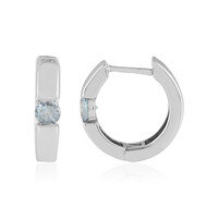 Orecchini in argento con Acquamarina