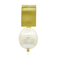 Ciondolo in argento con Perla di Acqua Dolce (TPC)