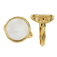 Anello in argento con Madreperla